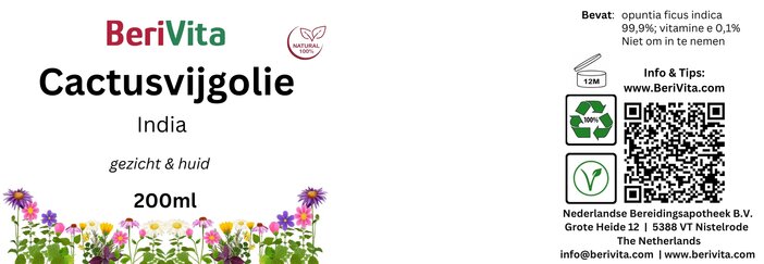 etiket pompfles cactusvijgolie