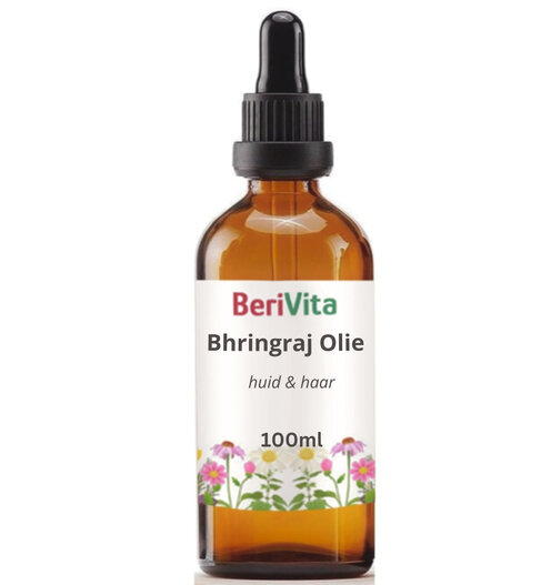bhringraj olie 100ml pipetfles