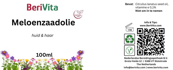 etiket meloenzaadolei