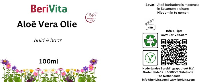 etiket aloe vera olie
