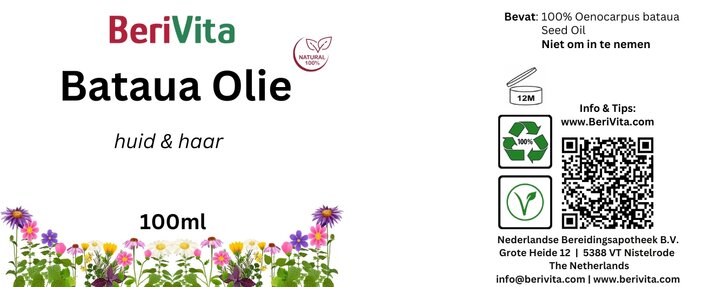 etiket bataua olie