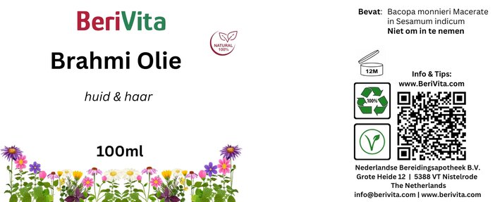 etiket brahmi olie