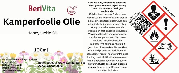 etiket kamperfoelie olie
