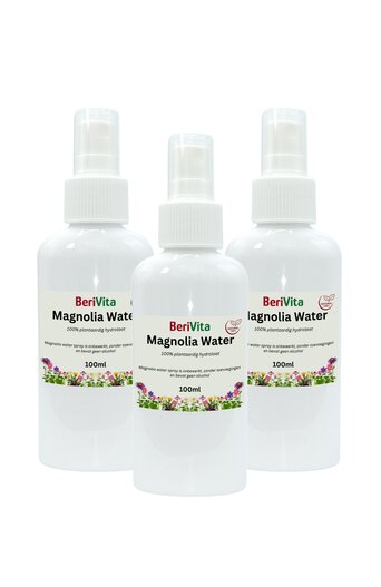 3x magnolia water spray 100ml hydrosol