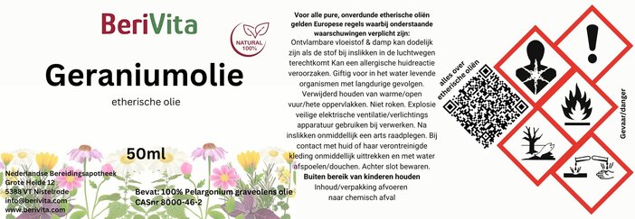 etiket geraniumolie