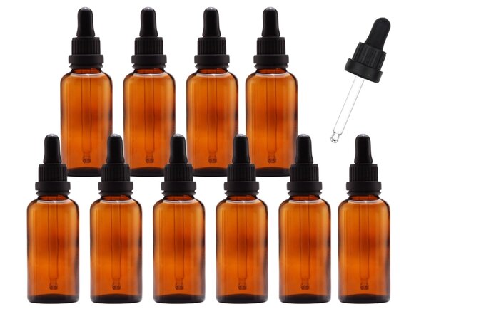 pipetflesjes 50ml met garantiesluiting