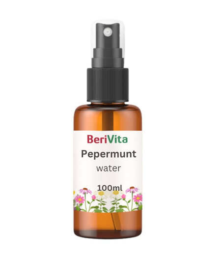 pepermuntwater glazen sprayfles 100ml