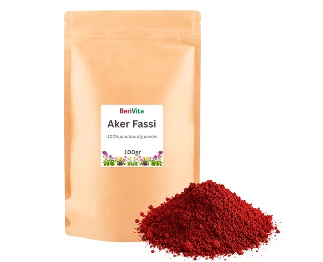 aker fassi poeder rood