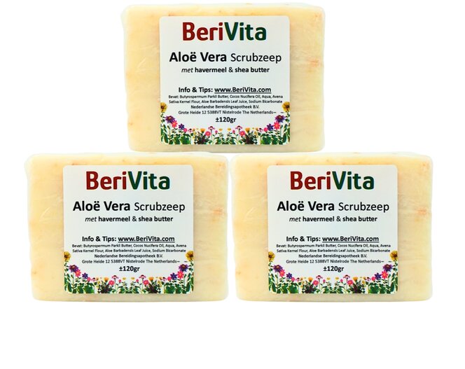 aloe vera scrub zeep 3x120gr