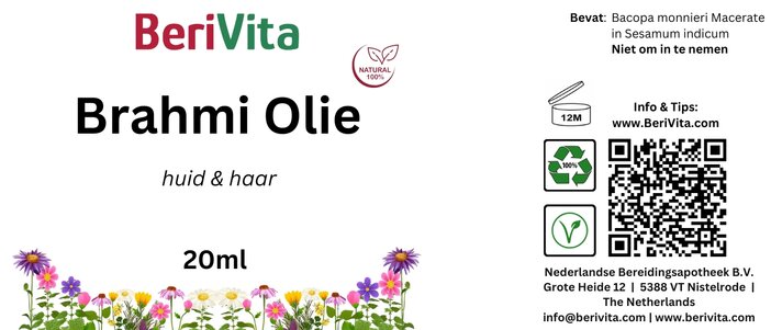 etiket brahmi olie