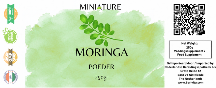 etiket moringa poeder