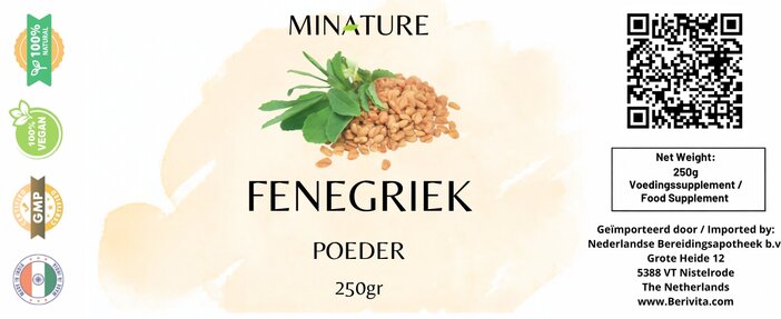 etiket fenegriek