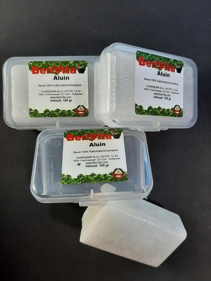 aluinblokken met bakjes