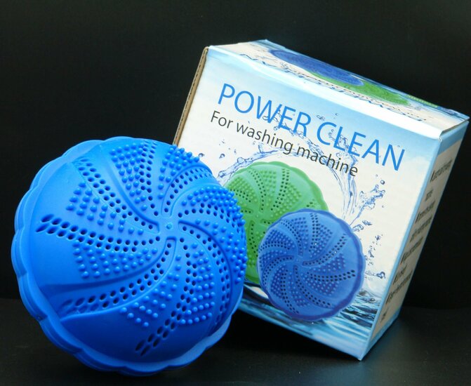 wasbal wasmachine wassen zonder wasmiddel
