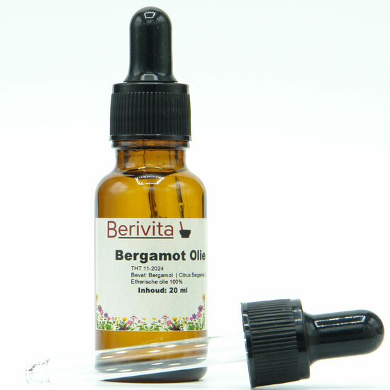 bergamot olie 20ml Pipetfles