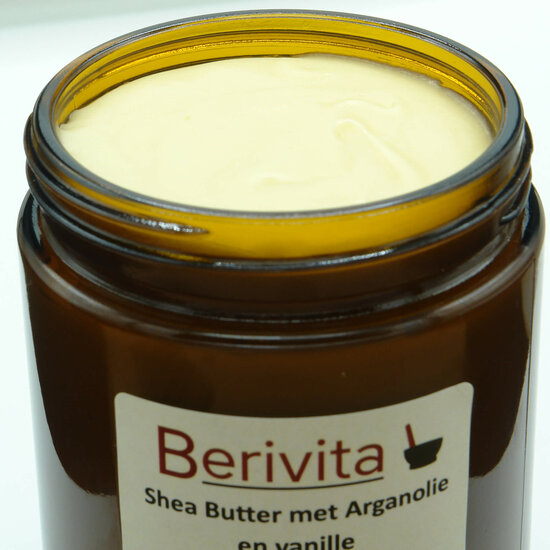 Shea Butter met Arganolie pot 250ml inhoud