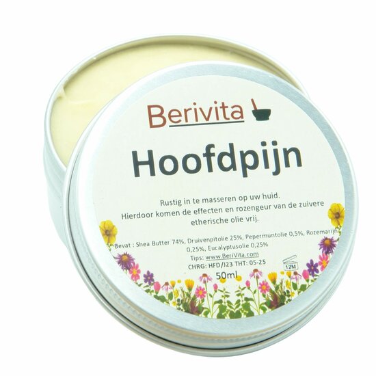 hoofdpijn zalf shea butter