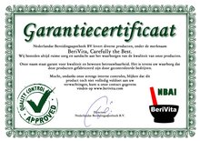 certificaat rollerflesjes bruin