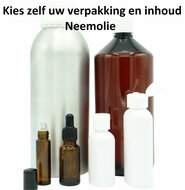 Neemolie kies verpakking en inhoud