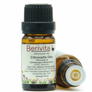 Graf Geladen Canberra Sterke Citronella Olie 100% PUUR 10ml. Krachtige Etherische Olie -  BeriVita.com - Natuurlijk & Puur