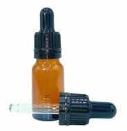 pipetflesje met garantiesluiting glas