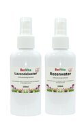 combinatieset rozenwater en lavendelwater