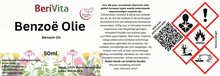 benzoe olie etiket