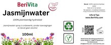 jasmijnwater etiket