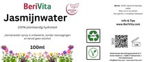 etiket jasmijnwater 100ml