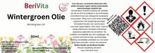 etiket Wintergreen Olie Wintergroen olie 50ml