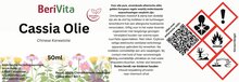 etiket cassia olie 50ml