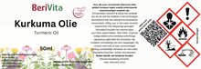 etiket kurkuma geelwortel olie 50ml etherisch