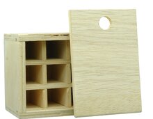 houtenkistje etherische olie