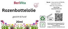 etiket rozenbottelolie rosehip pipetfles