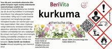 etiket kurkuma olie 10ml