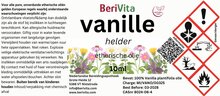 etiket vanille olie helder 10ml