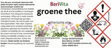 etiket groene thee olie green tea 10ml