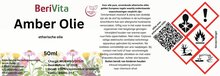 etiket amber olie