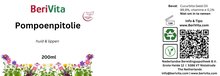 etiket pompoenpitolie 200ml pompfles
