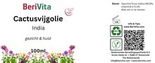 etiket cactusvijgolie 100ml