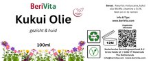 etiket Kukui Olie 100ml