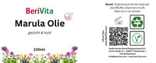 etiket marula olie puur koudgeperst 100ml