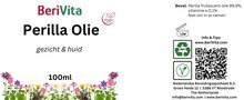 etiket perilla olie shiso olie puur 100ml