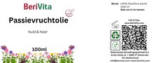 passievruchtolie etiket
