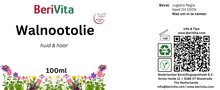 walnotenolie etiket