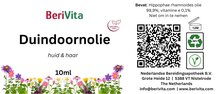 etiket duindoornolie sea bucktorn hippophae rhamnoides