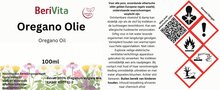 oregano olie etiket