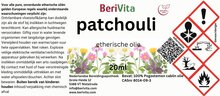 etiket patchouli olie
