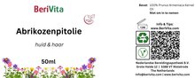 etiket abrikozenpit olie 50ml