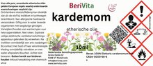 etiket kardemomolie cardemon 10ml